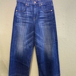 7 For All Mankind Indigo Relaxed Jeans